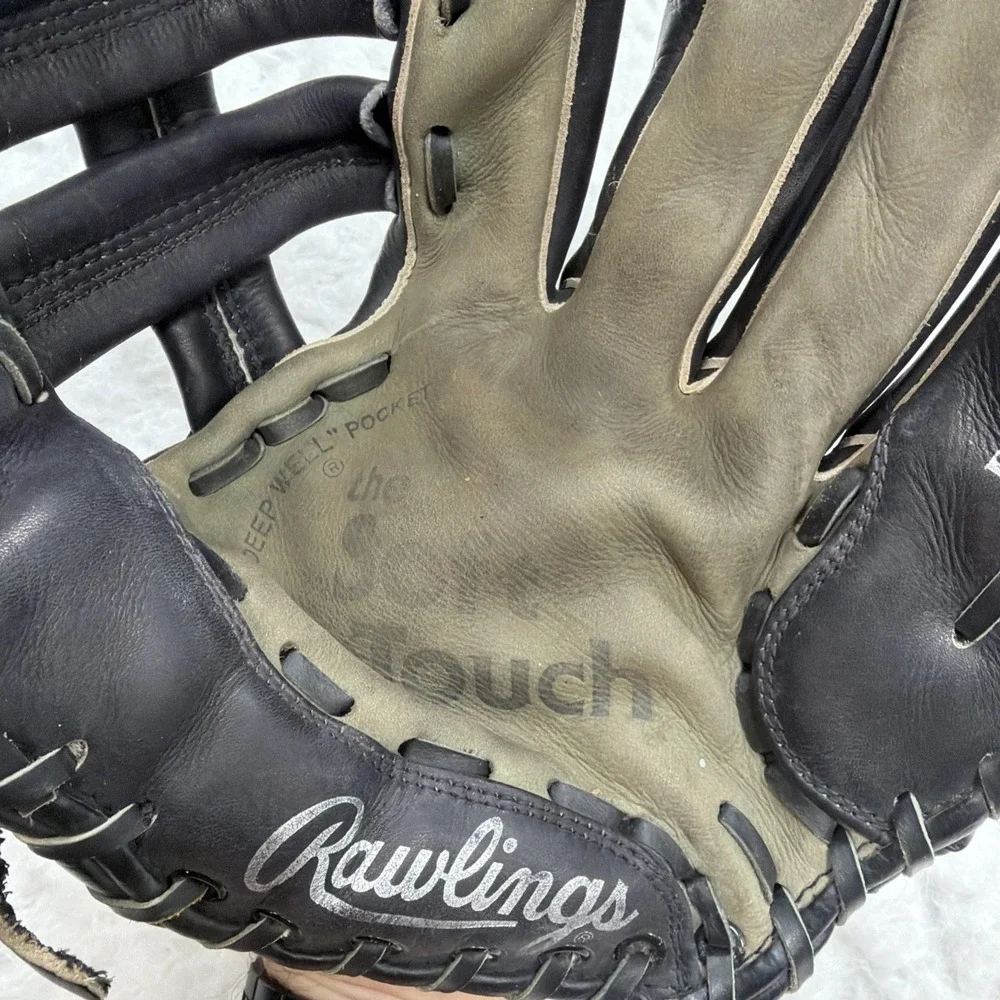 Rawlings RSG6 Soft Touch Edge-U-Cated Heel Leather Softball Baseball Glove Left